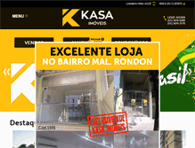 Tablet Screenshot of kasaimoveis.com.br